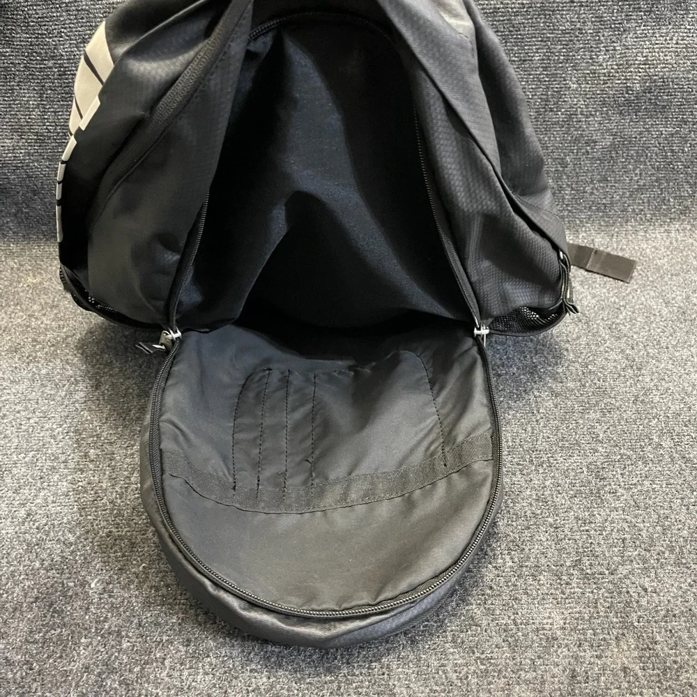 Nike BA4595-067 Max Air Black Polyester Athletic School Work Travel Backpack Bag